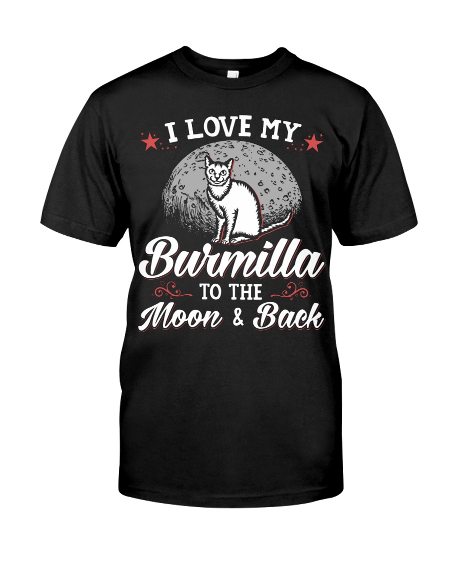 I Love My Burmilla To The Moon And Back Hoodie