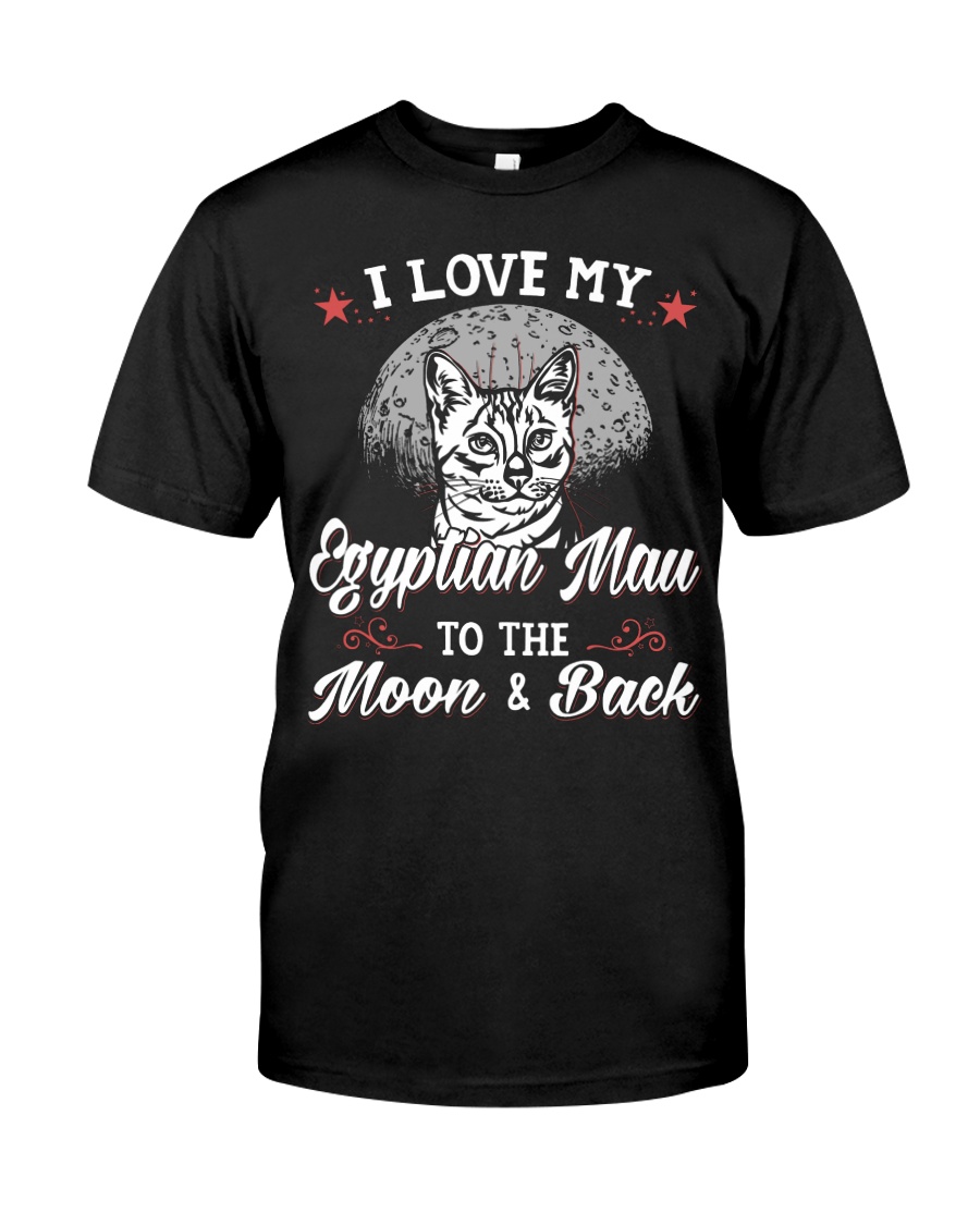 I Love My Egyptian Mau To The Moon And Back Sweatshirt