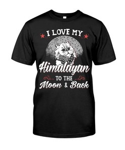 I Love My Himalayan To The Moon And Back Hoodie