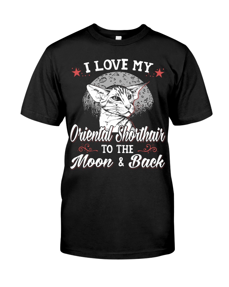 I Love My Oriental Shorthair To The Moon And Back Sweatshirt