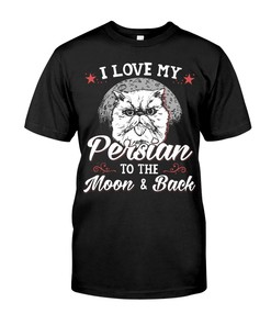 I Love My Persian To The Moon And Back Hoodie