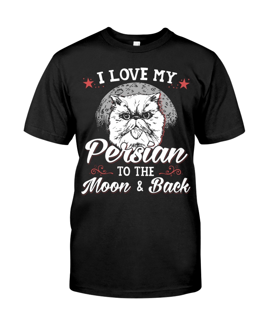 I Love My Persian To The Moon And Back Hoodie