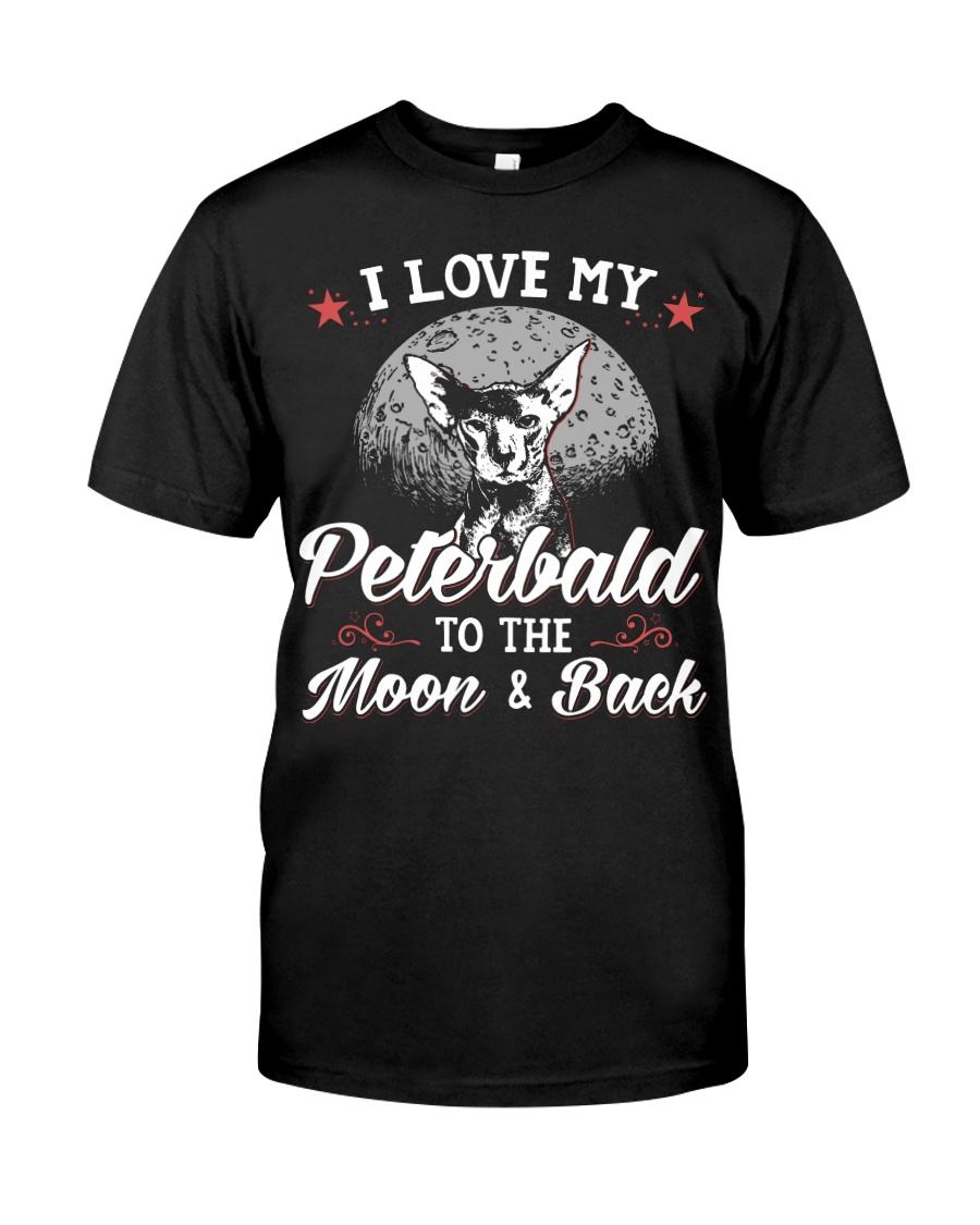 I Love My Peterbald To The Moon And Back T-Shirt