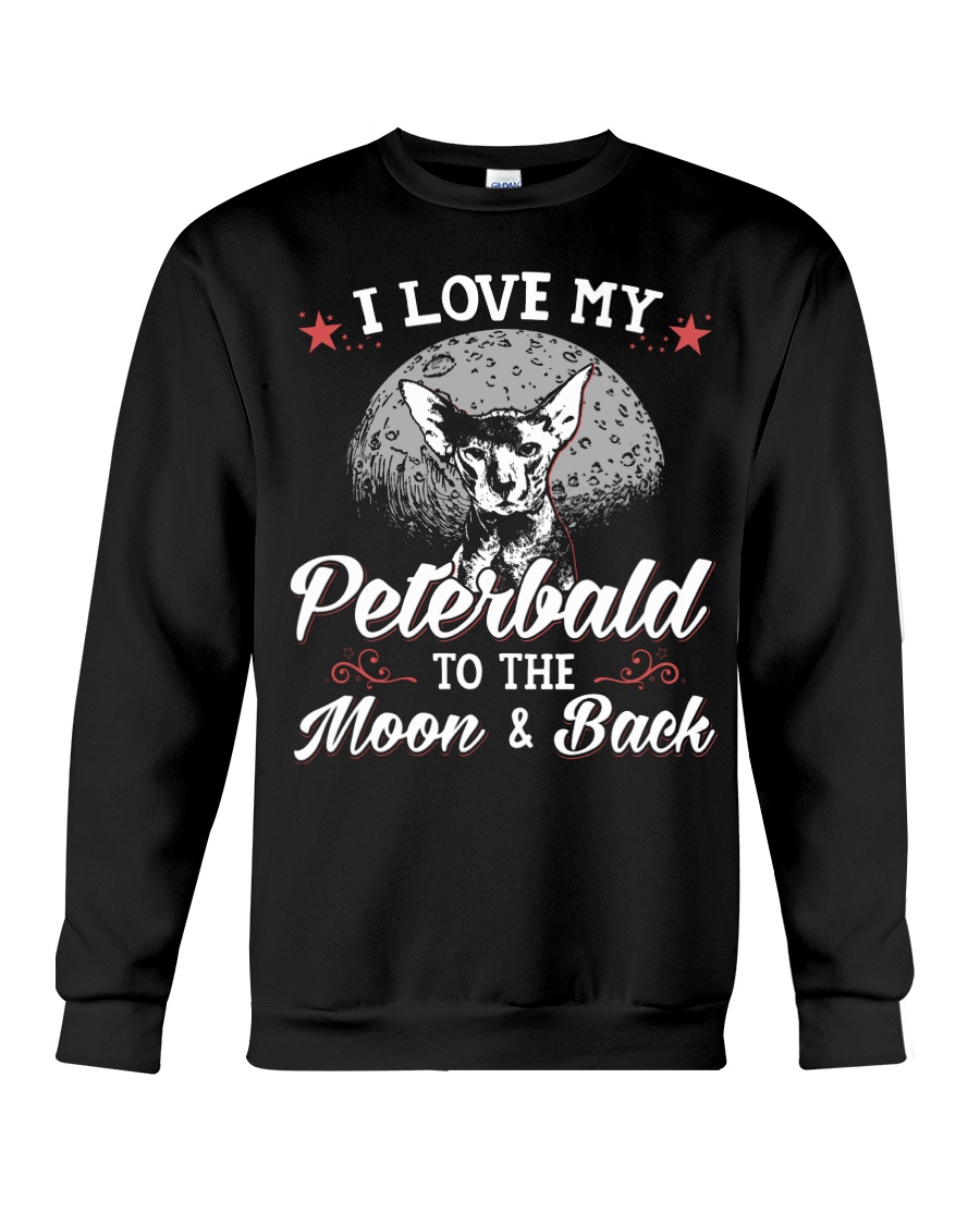 I Love My Peterbald To The Moon And Back T-Shirt - Image 4