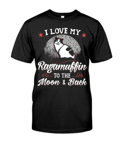 I Love My Ragamuffin To The Moon And Back Crewneck Sweatshirt