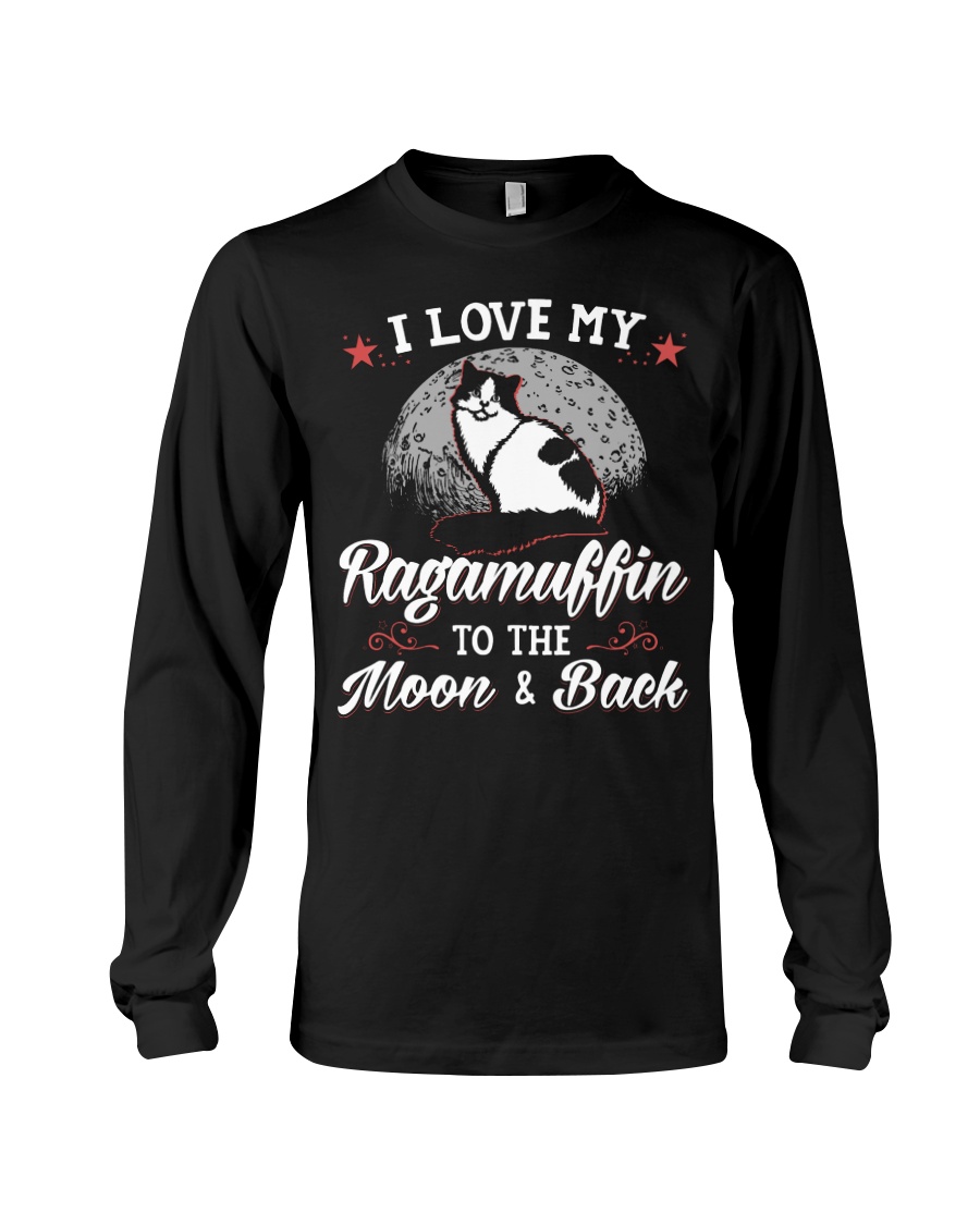 I Love My Ragamuffin To The Moon And Back Crewneck Sweatshirt - Image 3