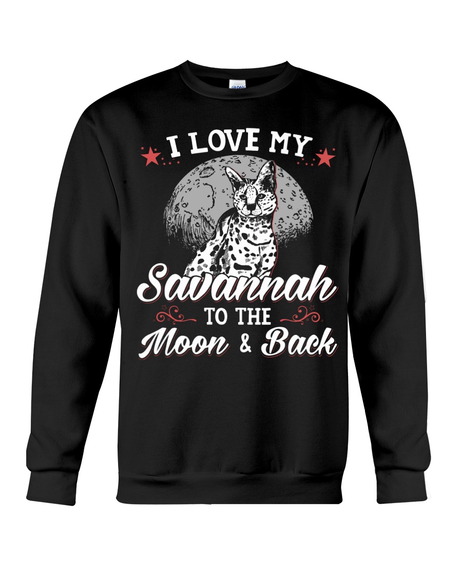 I Love My Savannah To The Moon And Back T-Shirt - Image 4