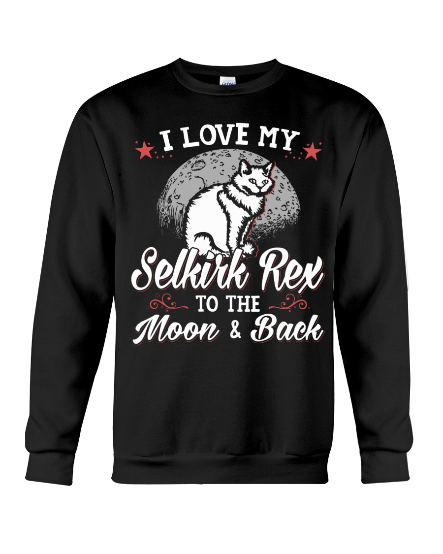 I Love My Selkirk Rex To The Moon And Back Hoodie - Image 4