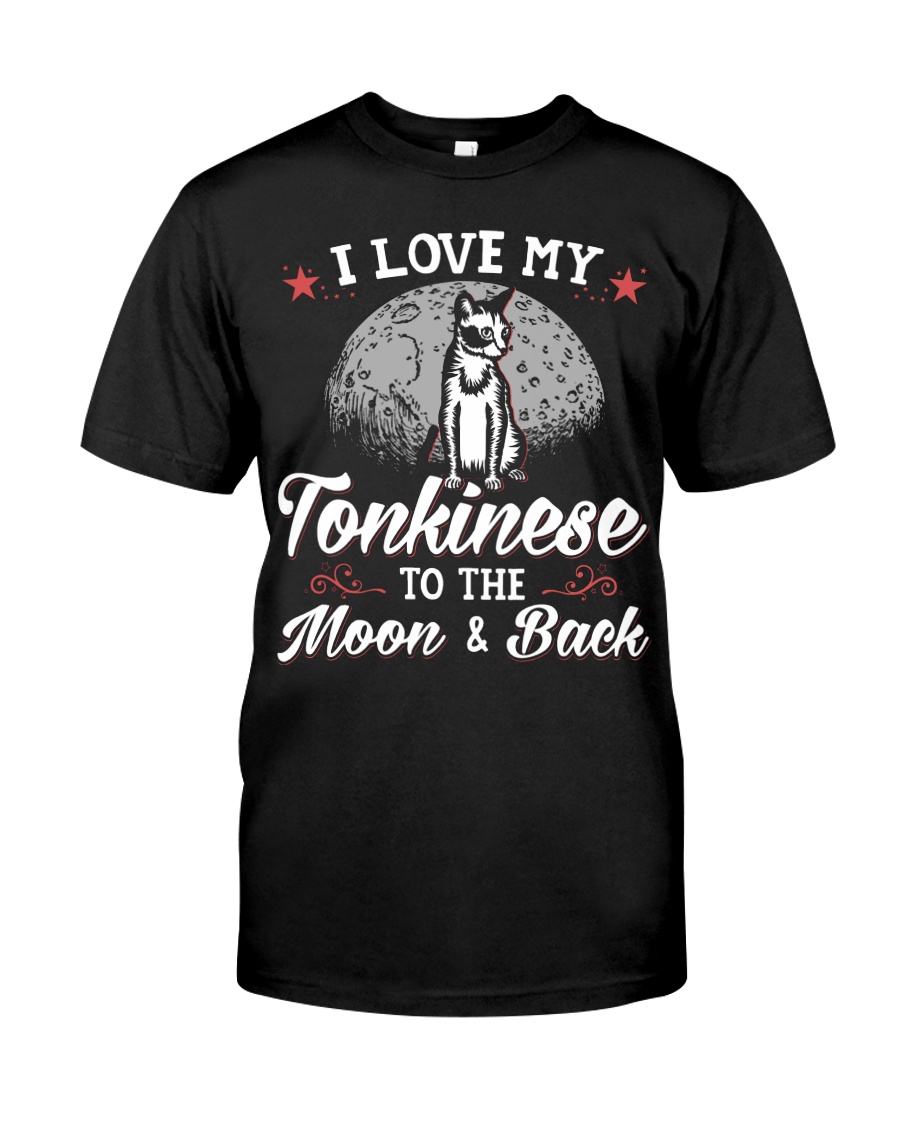I Love My Tonkinese To The Moon And Back T-Shirt