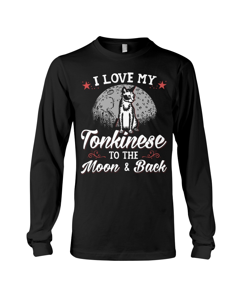 I Love My Tonkinese To The Moon And Back T-Shirt - Image 3