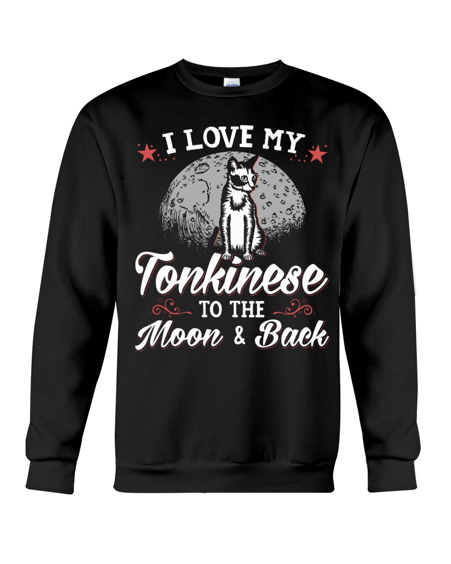 I Love My Tonkinese To The Moon And Back T-Shirt - Image 4