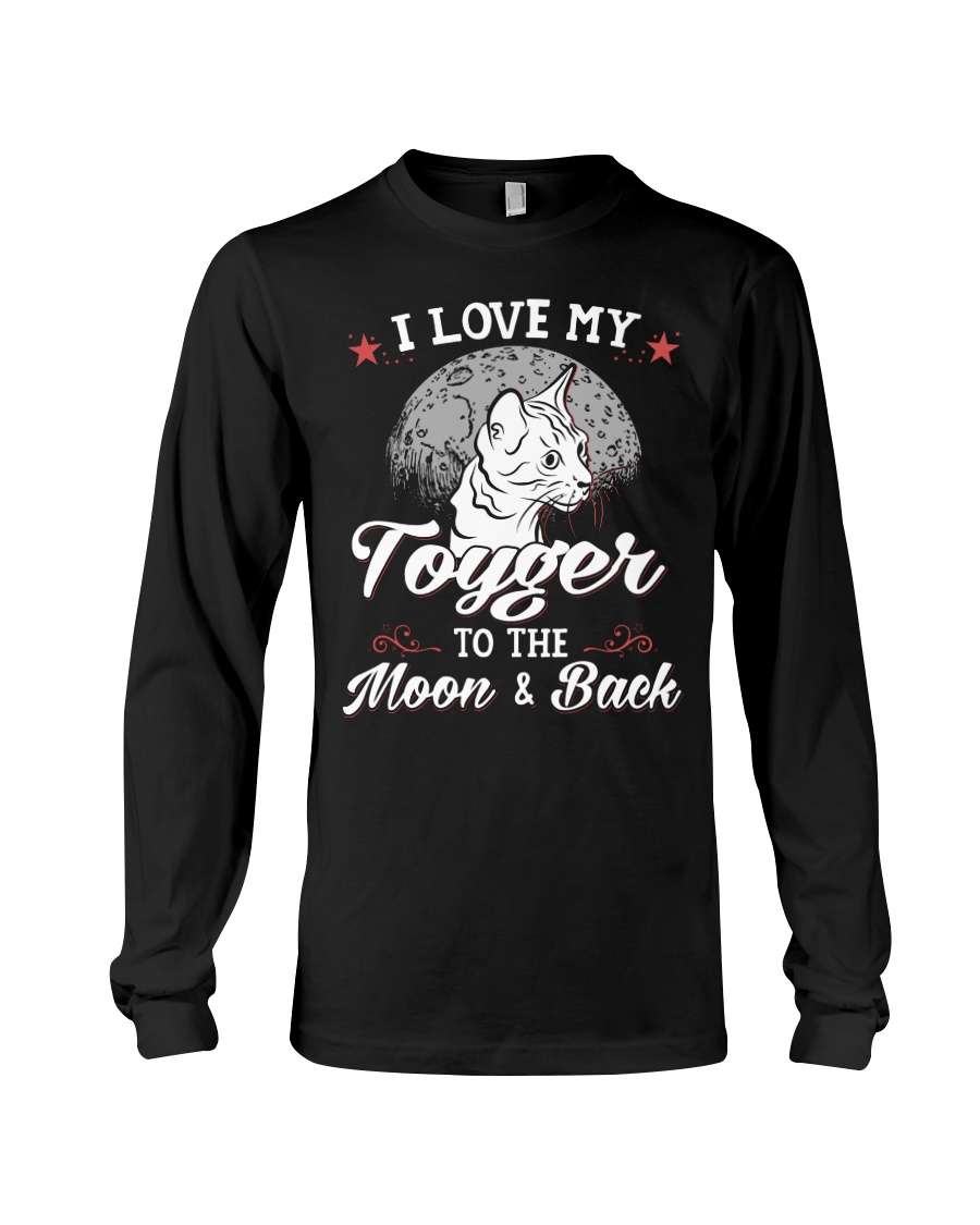 I Love My Toyger To The Moon And Back Sweatshirt - Image 3