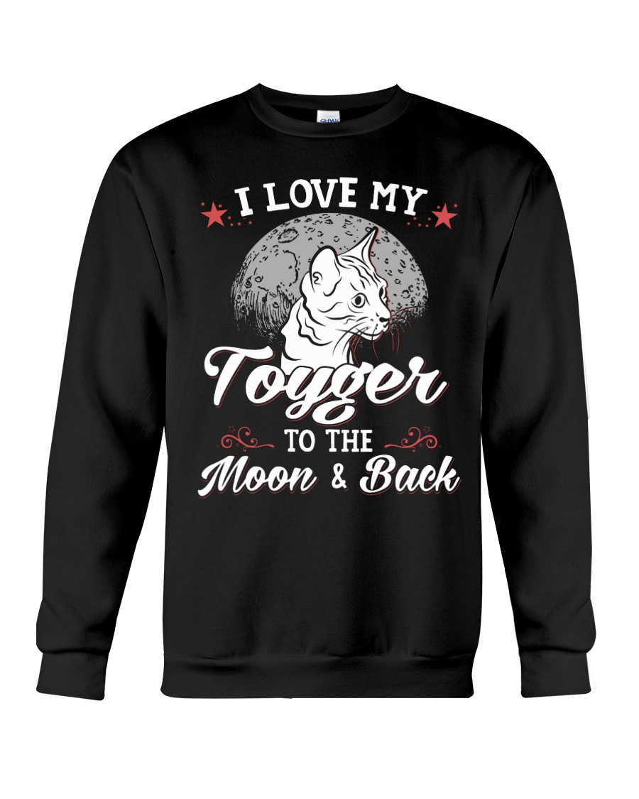 I Love My Toyger To The Moon And Back Sweatshirt - Image 4