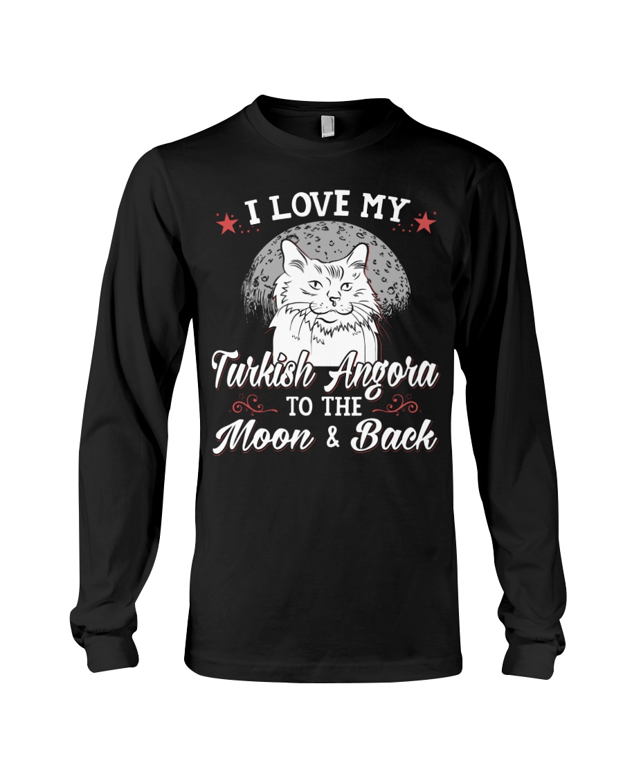 I Love My Turkish Angora To The Moon And Back Hoodie - Image 3