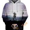 Ichigo Kurosaki Hollow Mask 3D Hoodie