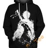 Ichigo Kurosaki Ink Splash Full Print 3D Hoodie