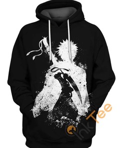 Ichigo Kurosaki Ink Splash Full Print 3D Hoodie