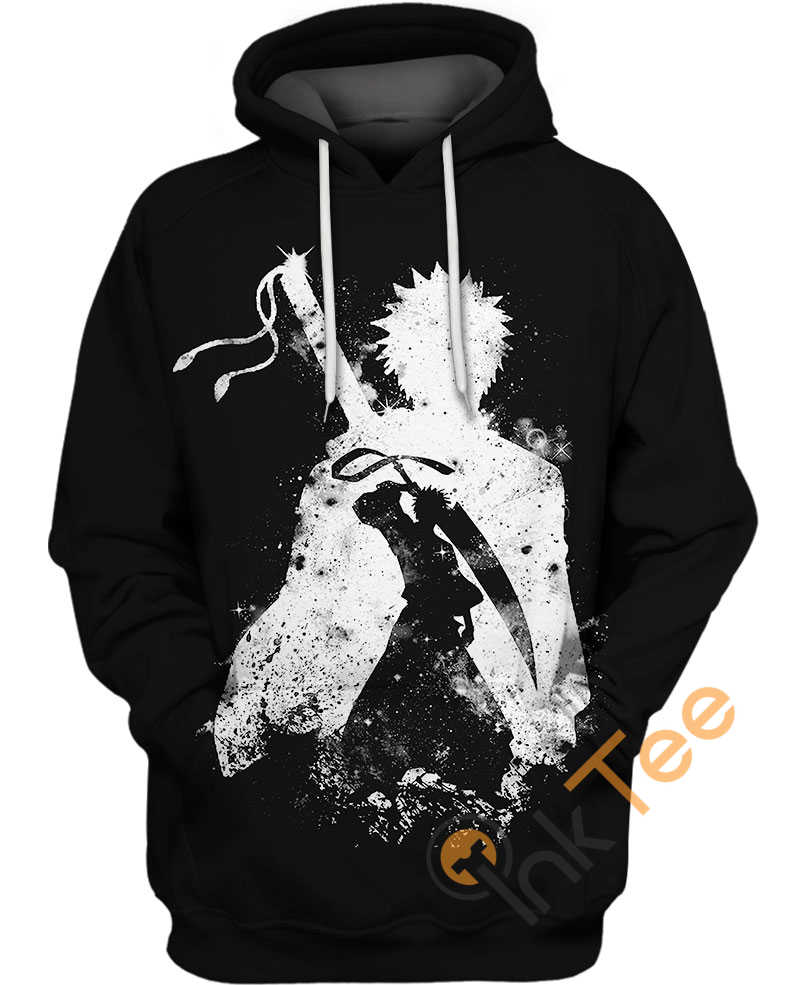 Ichigo Kurosaki Ink Splash Full Print 3D Hoodie