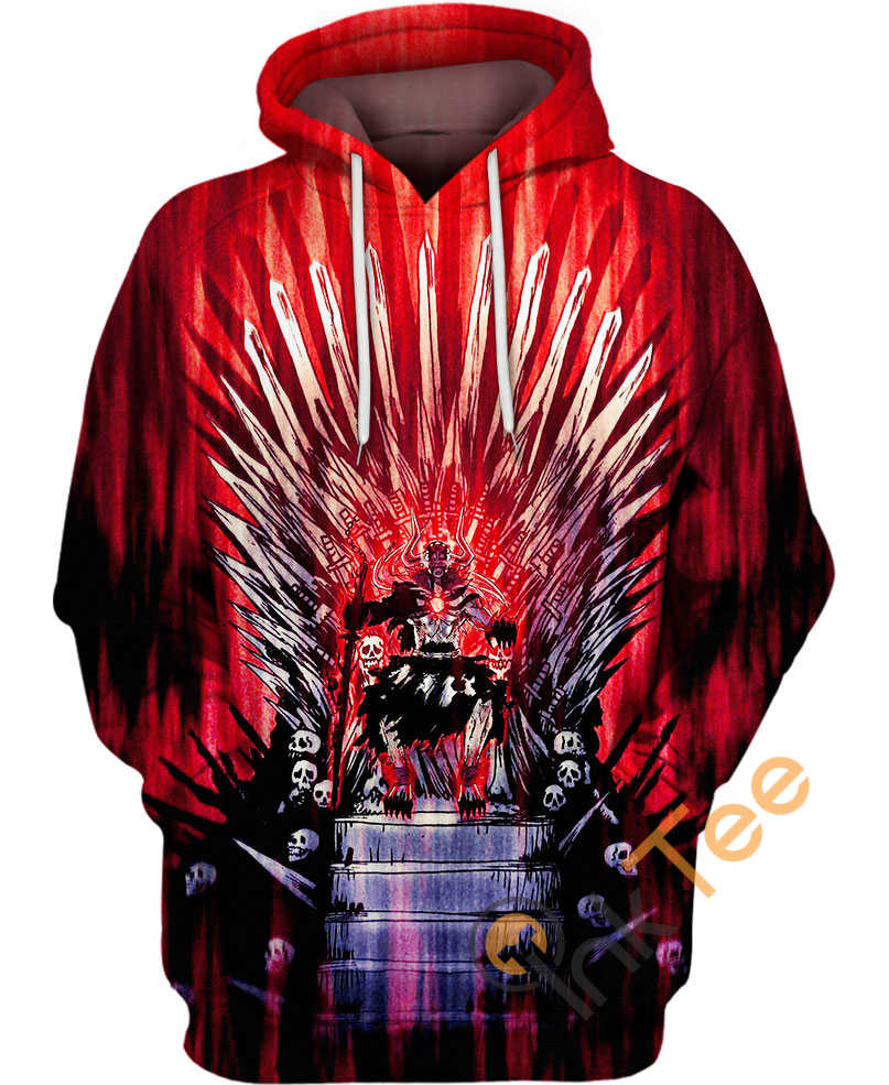 Ichigo On Iron Throne Anime Inspired 3D Hoodie