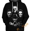 Icons Of Horror Most Scary All Over Print 3D Hoodie