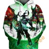 Illidan Stormrage Warcraft Legendary 3D Hoodie