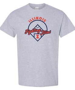 Illinois Fighting Illini Classic Alumni Shirt Illinois Home Champion Hoodie Gift, Vintage Illinois Sweatshirt