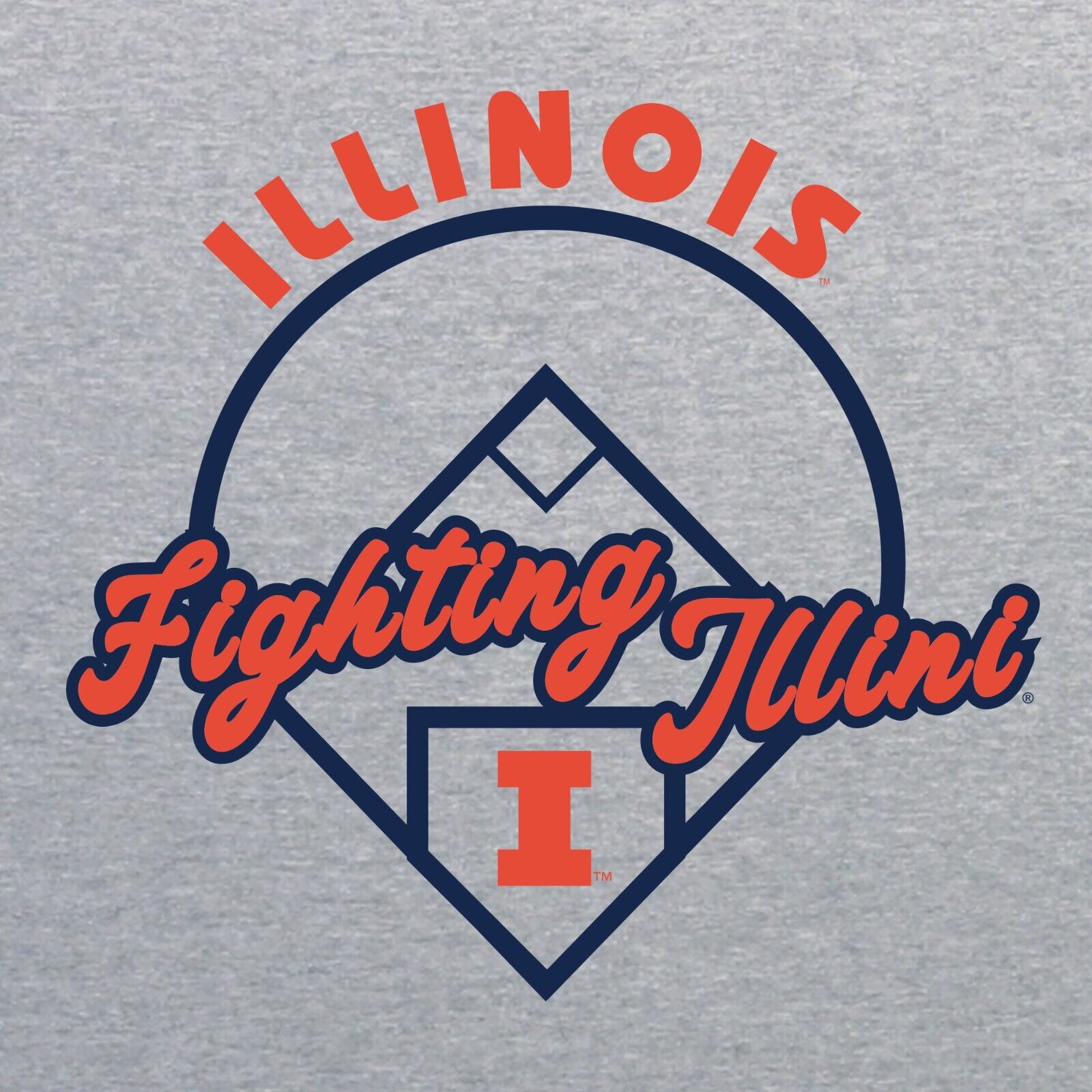 Illinois Fighting Illini Classic Alumni Shirt Illinois Home Champion Hoodie Gift, Vintage Illinois Sweatshirt - Image 2