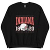 Indiana College Unisex Crewneck Sweatshirt Cozy Iu Hoosiers Shirt For Ncaa Fans