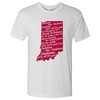 Indiana Hoosiers Spirited Script Sweatshirt, Vintage University Of Indiana Hoosiers