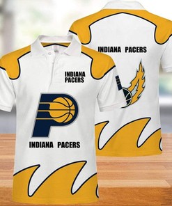 Indiana Pacers Fans, Show Your Love with NBA Indiana Pacers Warriors 3D Polo Shirt