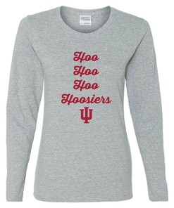 Indiana State Sycamores Primary Logo Sweatshirt, Vintage University Of Indiana Hoosiers