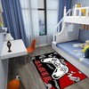 Indoor/Outdoor Gamer Area Rugs Controller Gamepad Carpets for Boys' Bedroom Home Decor with Large Game Room Rug
