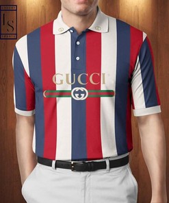Indulge in Luxury with the Gucci Luxury Premium 3D Polo Shirt
