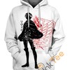 Ink Levi Scout Regiment 3D Hoodie