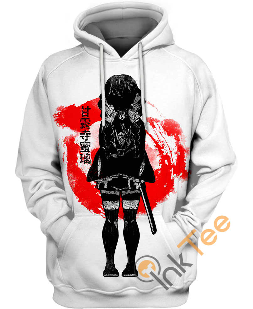 Ink Mitsuri Hugged by Love All Over Print 3D Hoodie