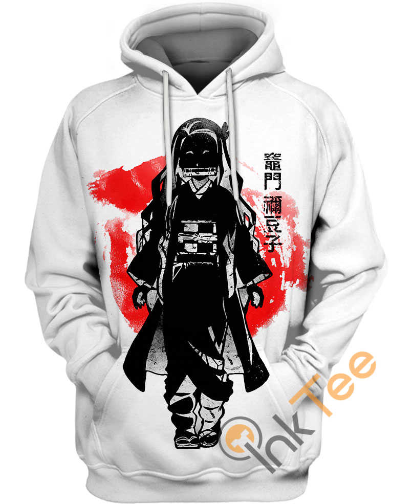 Ink Nezuko Kamado Demon Slayer Inspiration 3D Hoodie