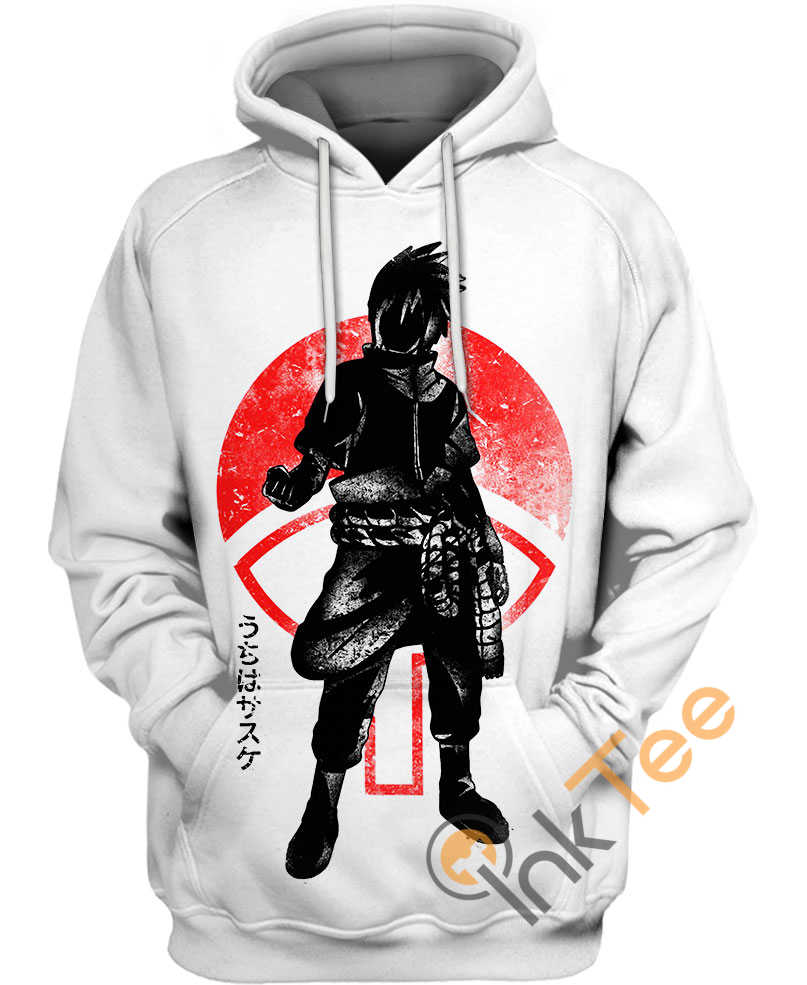 Ink Sasuke Ninja Warrior 3D Hoodie
