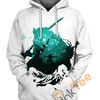 Inosuke Hashibira Boar Head Demon Slayer 3D Hoodie