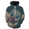 Inosuke Inosuke Demon Slayer Full Print 3D Hoodie