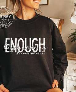Inspirational Christian T-Shirt with Grace And Faithful Design