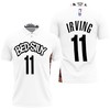 Introducing Brooklyn Nets Bed-study Kyrie Irving #11 In This Nba Basketball 2020 City Edition New Arrival Polo Shirt