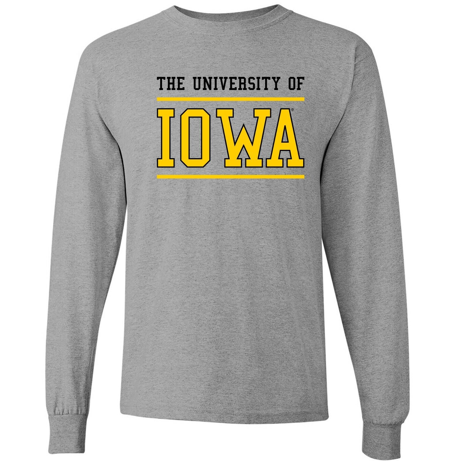 Iowa Hawkeyes Year Banner Triblend Shirt Iowa Fan Crewneck Sweatshirt, Iowa Sweater
