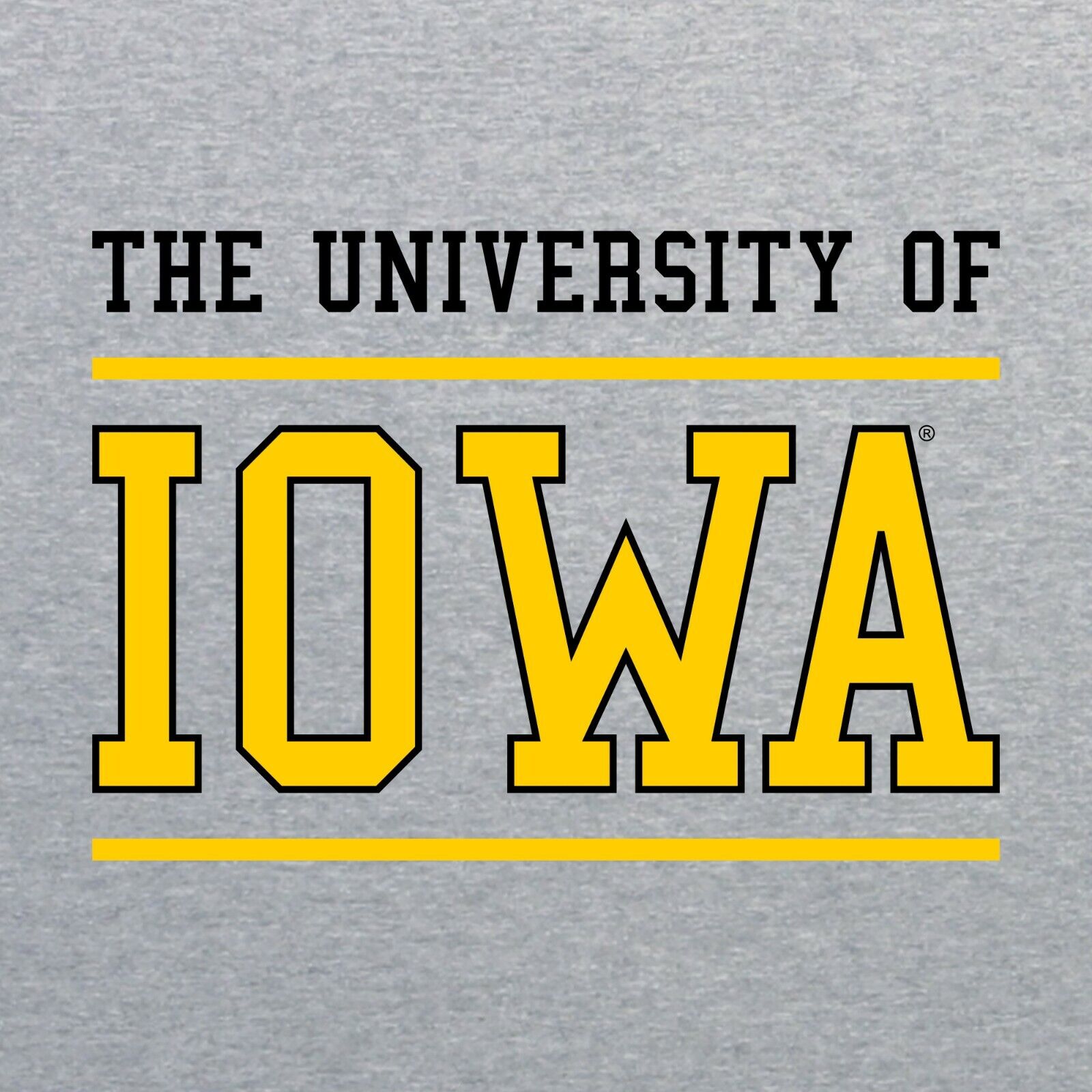 Iowa Hawkeyes Year Banner Triblend Shirt Iowa Fan Crewneck Sweatshirt, Iowa Sweater - Image 2