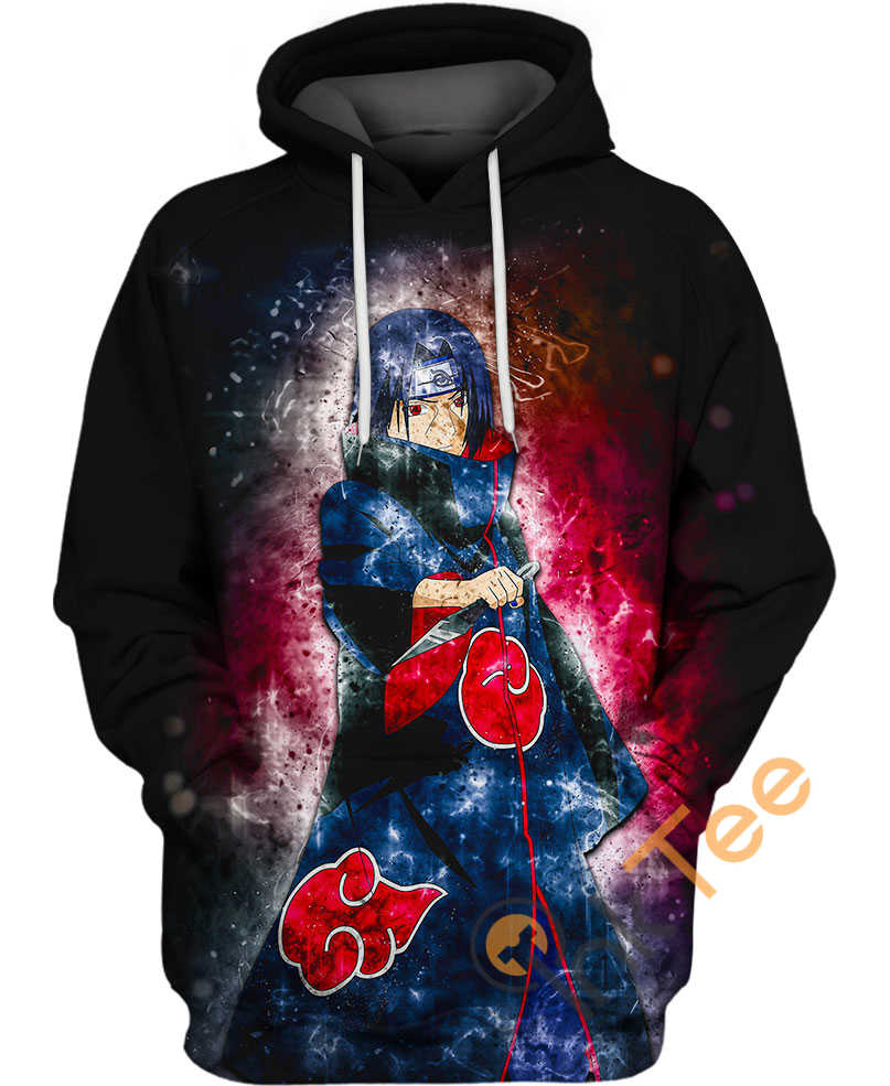 Itachi Copy Wheel Eye Ultimate Sharingan 3D Hoodie