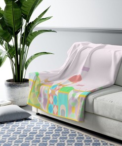 It's a Small World Sherpa Fleece Disney Blanket, Perfect for Disney Fans