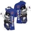 Jack Skellington And Zero Polo Shirt All Over Print Shirt 3D T-Shirt for New York Giants Fans