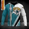 Jacksonville Jaguars Football NFL 3D Hoodie for Fans