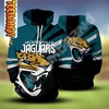 Jacksonville Jaguars NFL 3D Hoodie for Fans