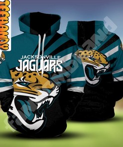 Jacksonville Jaguars NFL 3D Hoodie for Fans