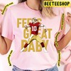Jimmy Garoppolo Funny Football Trending Unisex T-Shirt - Personalized Design and Breathable Fabric for Fans